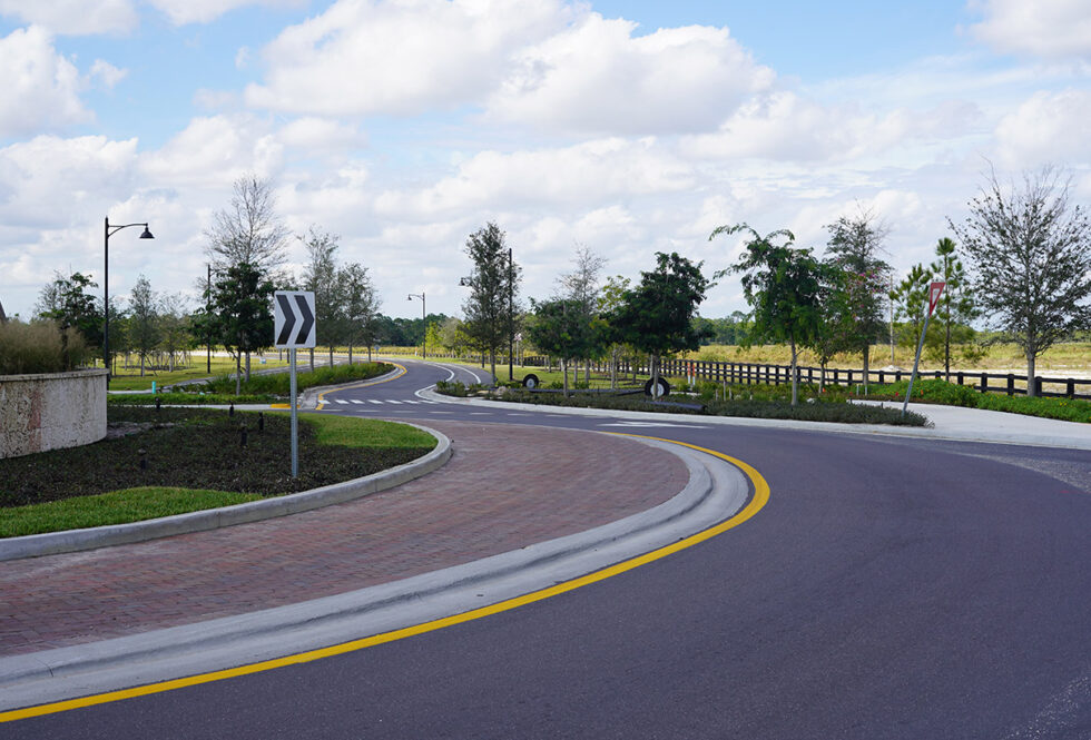 Newfield, Parkway Port St Lucie asphalt paving and striping