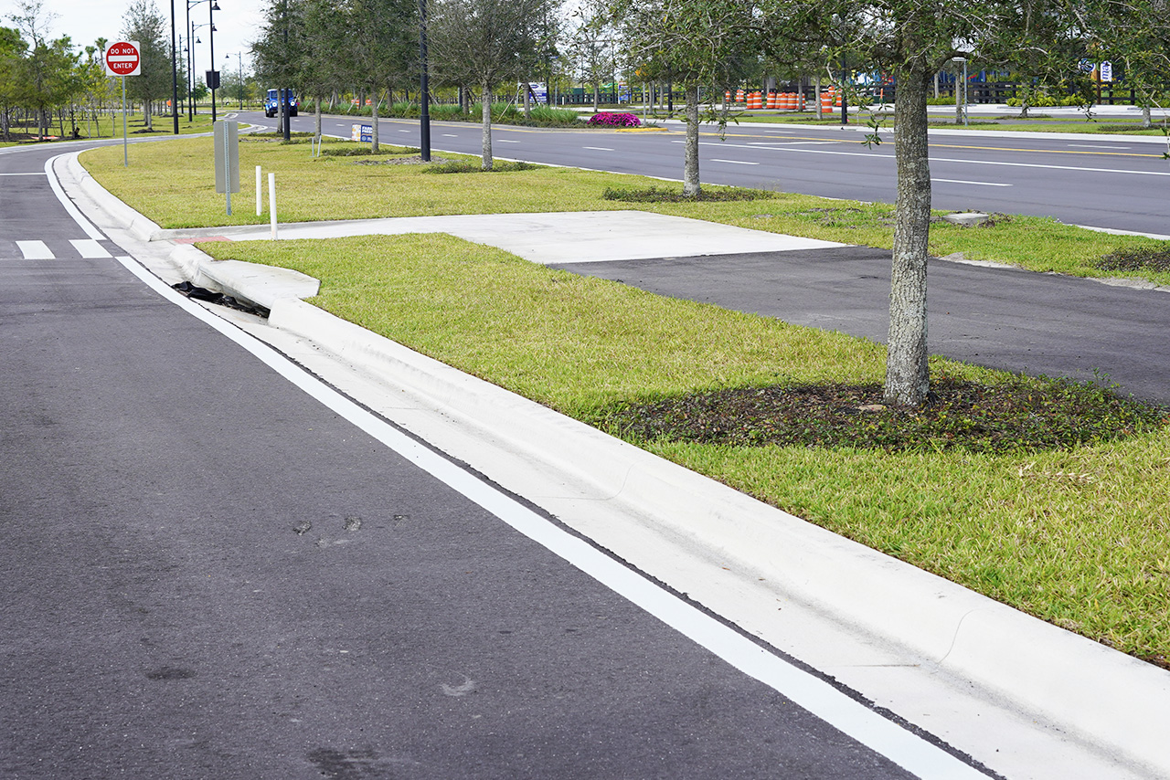 concrete repair and curbing