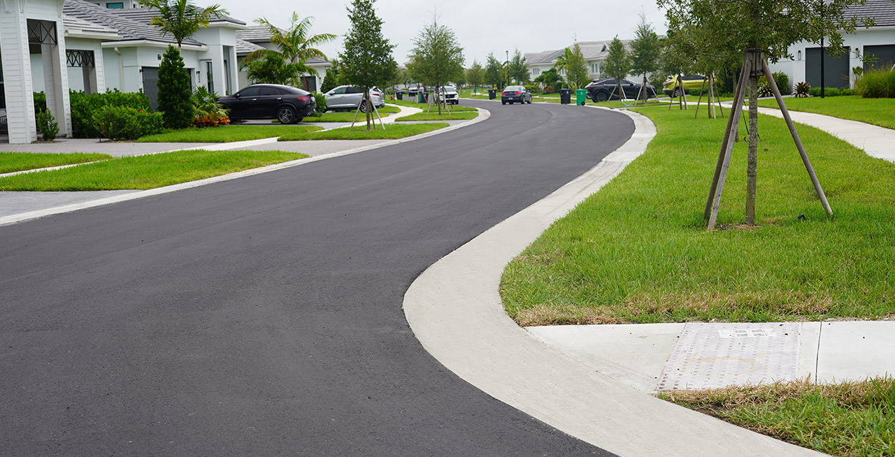 HOA Community asphalt paving