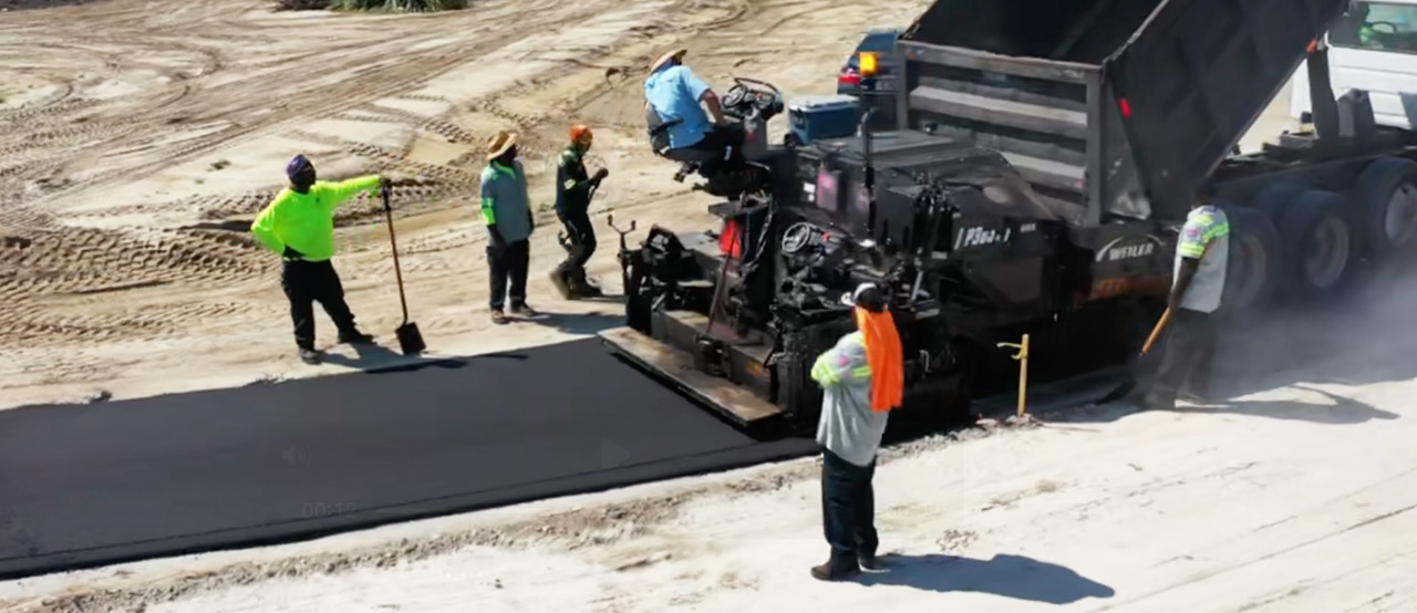 paving a private roadway