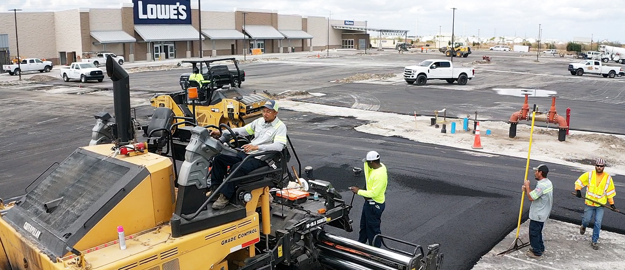 professional asphalt restoration, prolonging the life of your parking lot and roadways