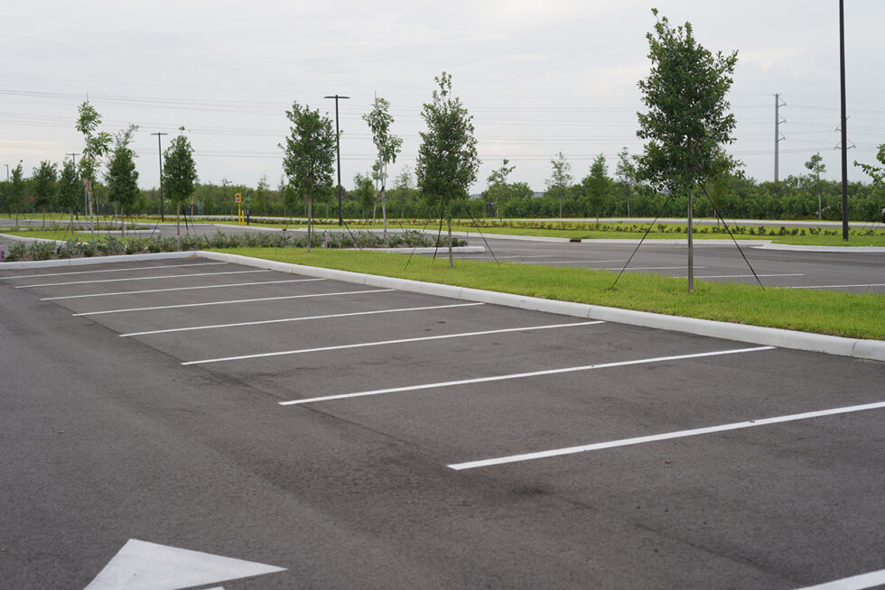 Lowe's Commercial Parking lot