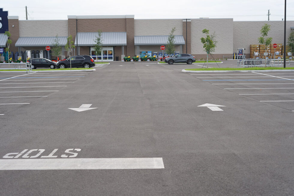 Lowe's Commercial Parking lot