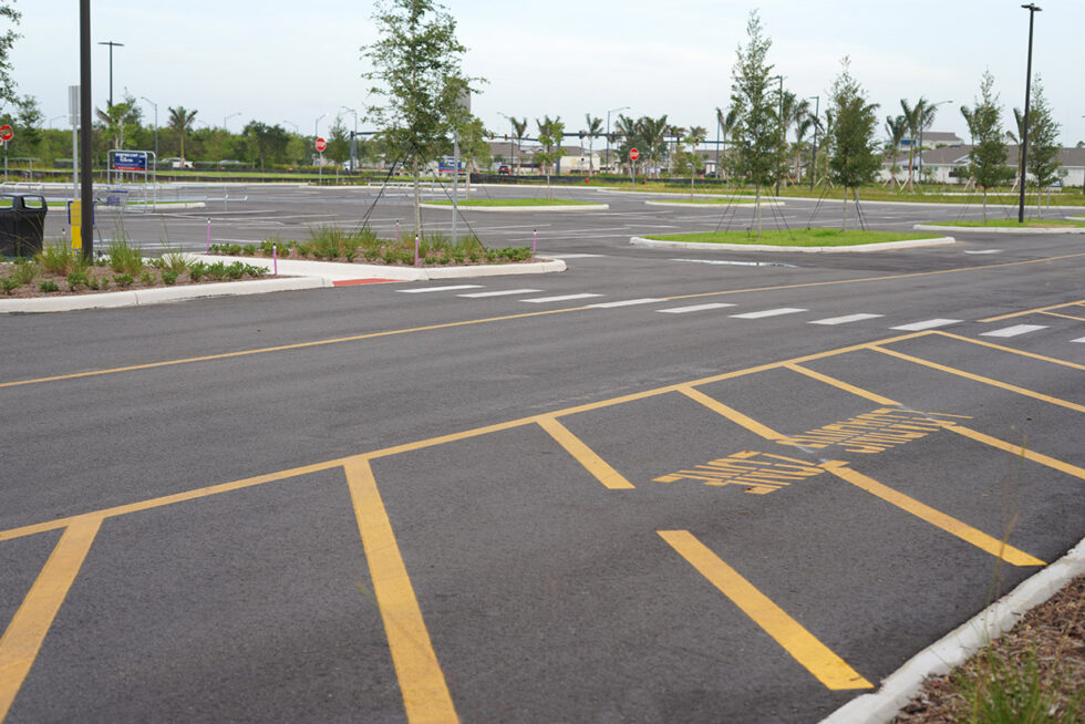 Lowe's Commercial Parking lot