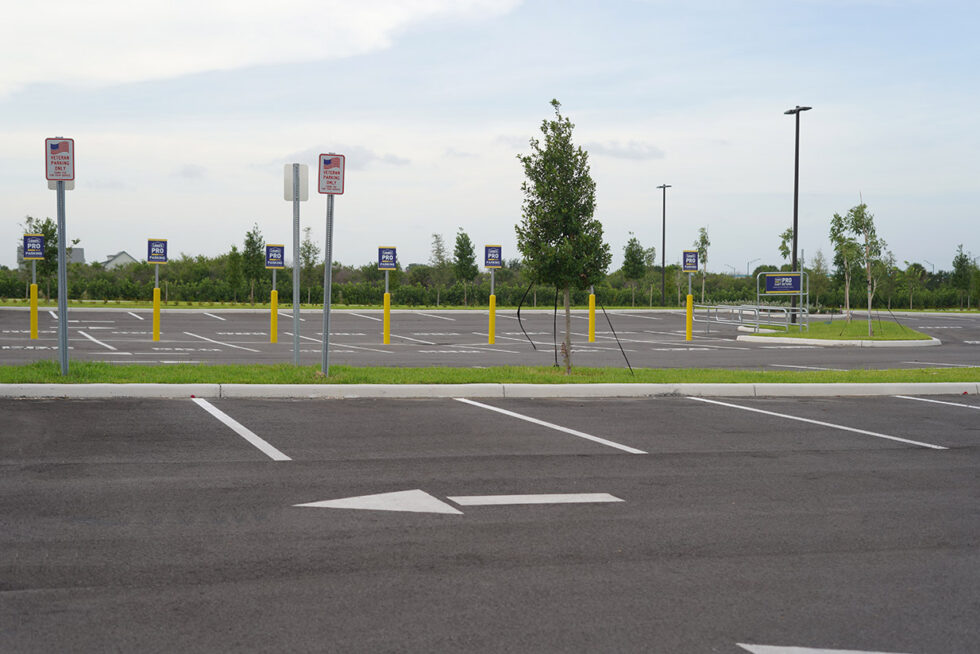 Lowe's Commercial Parking lot
