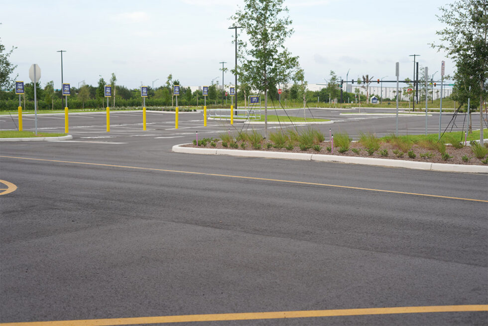 Lowe's Commercial Parking lot