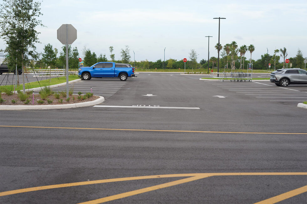 Lowe's Commercial Parking lot