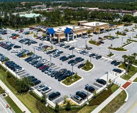 carmax-Jensen-Beach Carmax Dealership Parking lot paving and striping